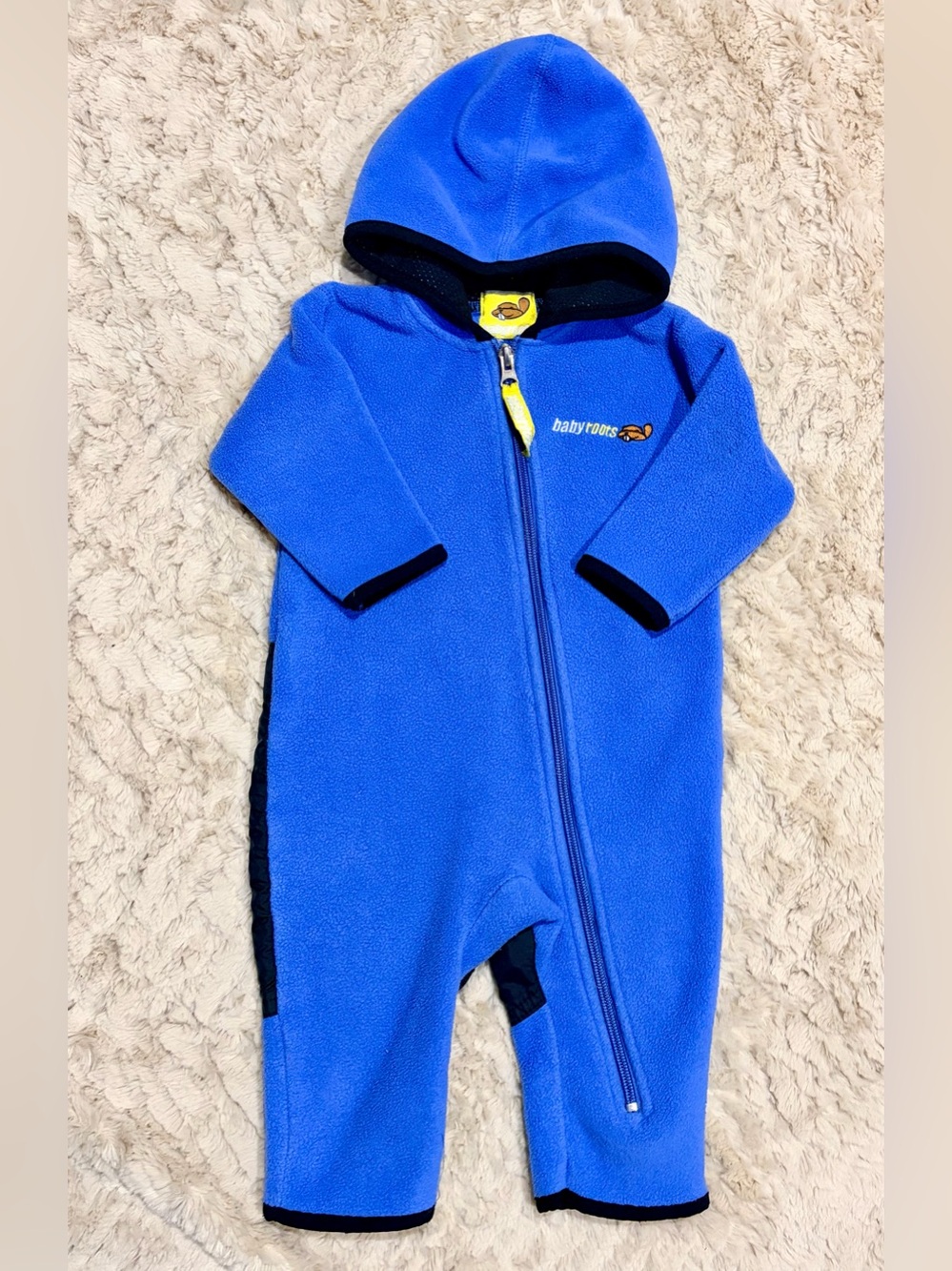 6-12m Roots Fleece Bunting Suit